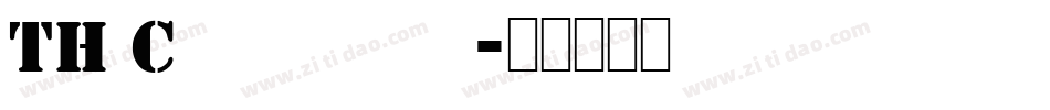 TH Charmonman字体转换